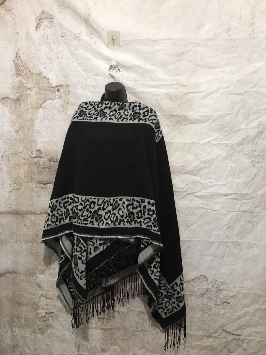 black shawl cape