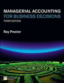 Managerial Accounting for Business Decisions von Mr Ray ... | Buch | Zustand gut