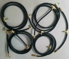 1963 Thunderbird Convertible Hose Set, Complete for top and deck lid. Brand New