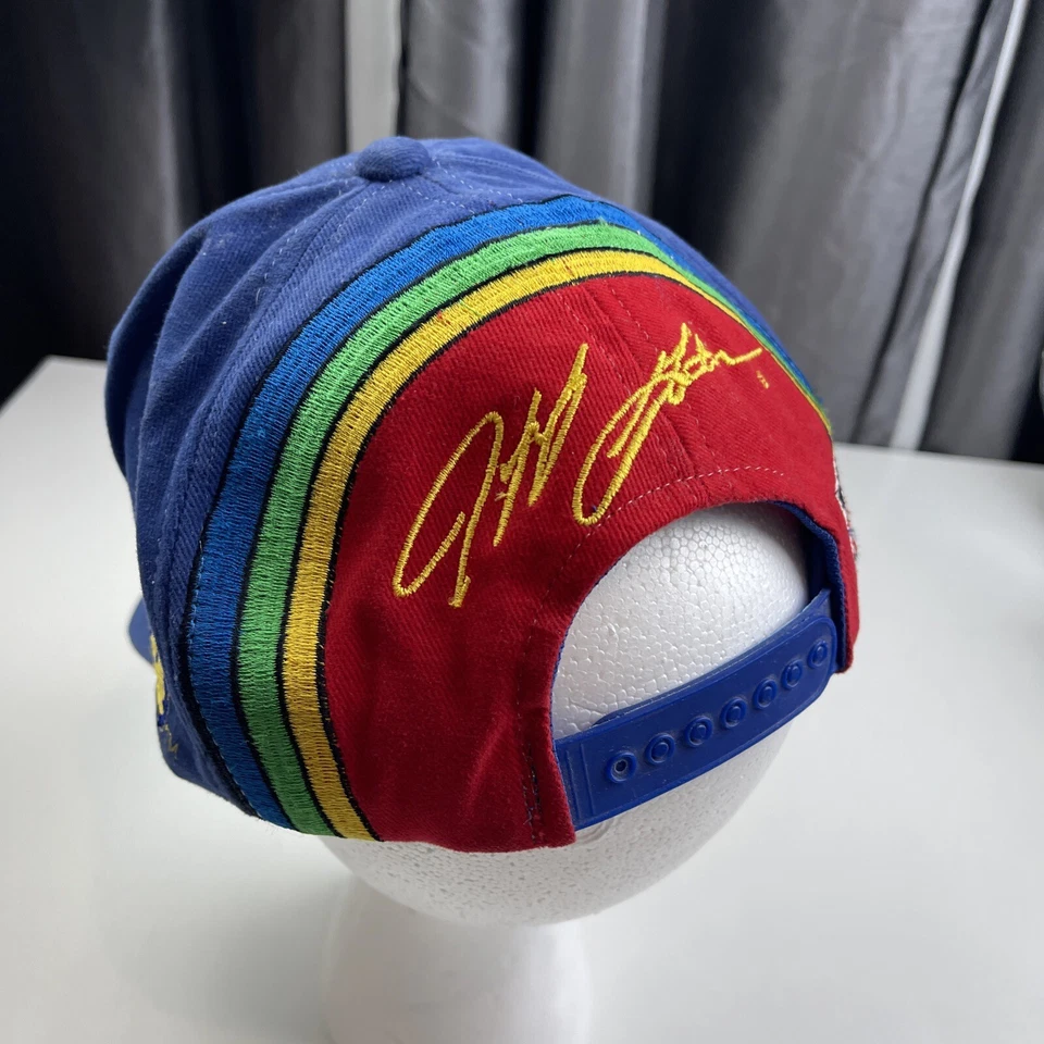De colección Dupont Refinish Racing #24 Jeff Gordon Snapback Sombrero Nuez moscada Foto 4 de 4
