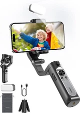 Hohem iSteady XE kit 3-Axis Gimbal Stabilizer for Smartphone iPhone 15 Samsung