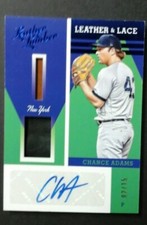 2019 LEATHER AND LUMBER CHANCE ADAMS DUAL PATCH AND GLOVE AUTO 2/15