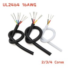 Flexible Multi-core Sheath Power Cord Cable Signal Wire 2/3/4 Cores UL2464 16AWG