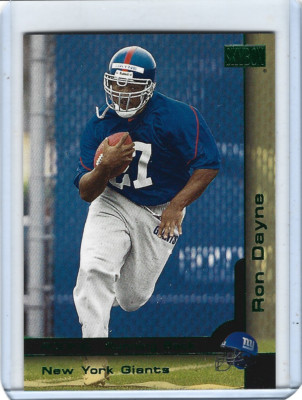 2000 Skybox Premium Ron Dayne Rookie Card #206