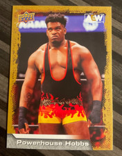 2022 Upper Deck Gold Parallel AEW Wrestling Powerhouse Hobbs #6
