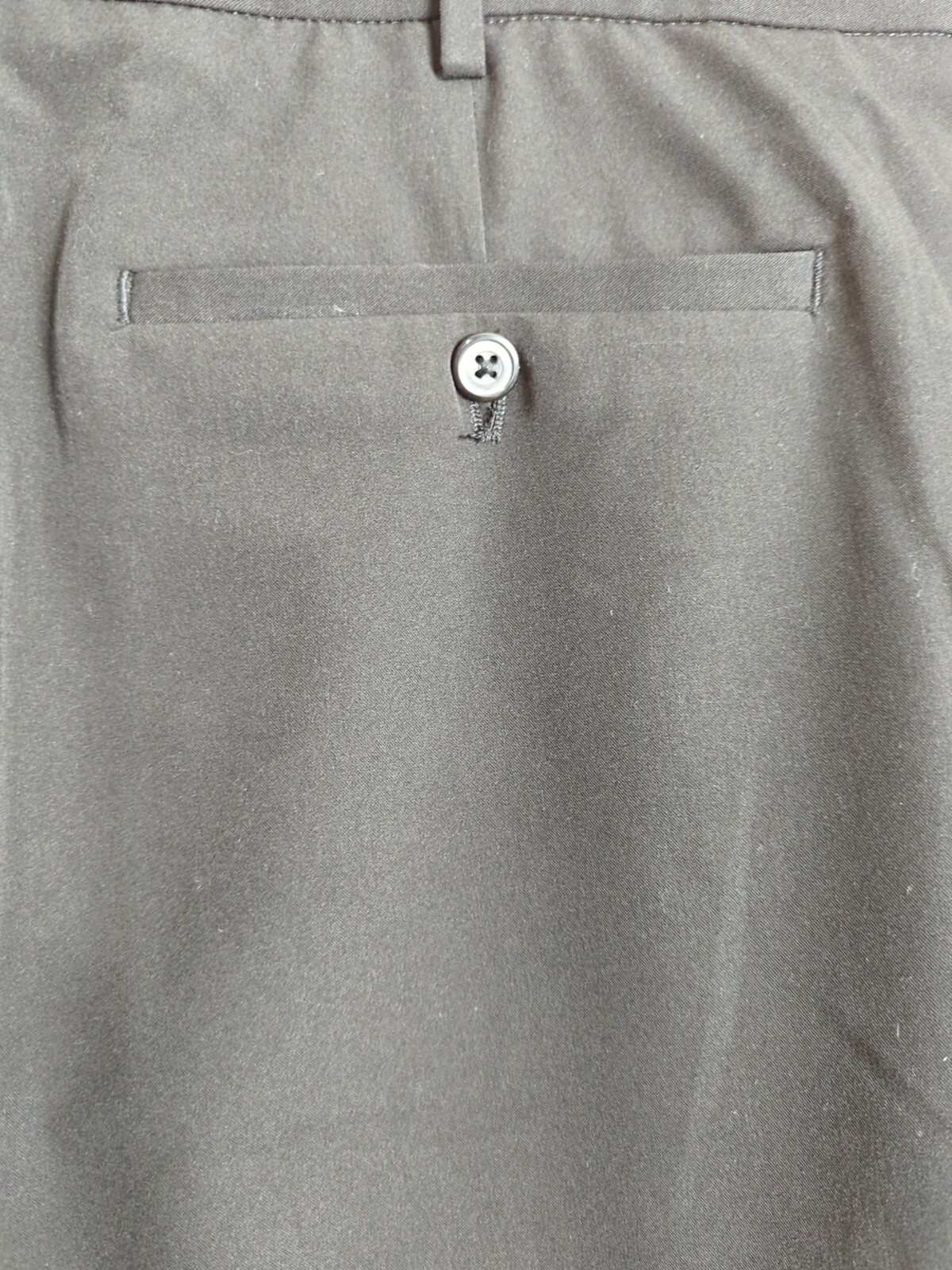 Men's NWT Dress Pants 38 X 30 Black Wrinkle Resistant eBay