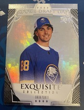 Owen Power 2022-23 UD Exquisite Collection Rookie Draft Day /349 - Buffalo 🦬