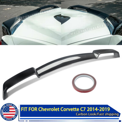 Rear Trunk Wing Spoiler Ducktail For 14-19 Corvette C7 Stingray C8 Style Painted