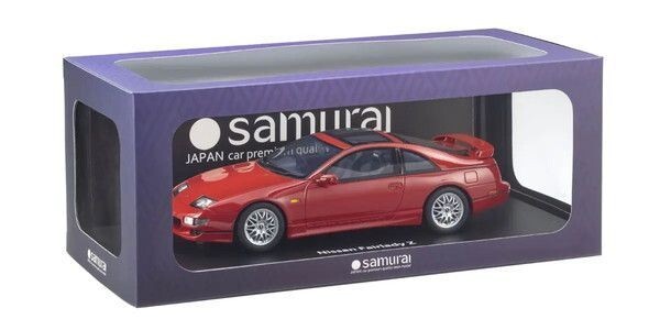 k*m様 SAMURAI LIMITED Power Version 285 1/18 Kyosho Samurai Nissan Fairlady Z Z32 Ver. R 2by2 Red w
