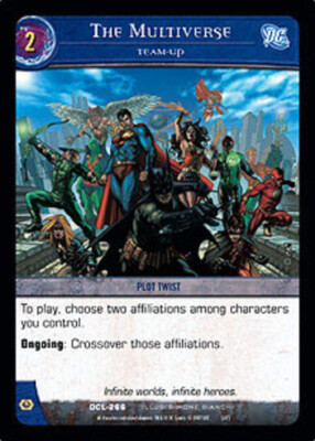 VS System: The Multiverse, Team-Up (Infinite Worlds) - Foil [Played] DC Comics L