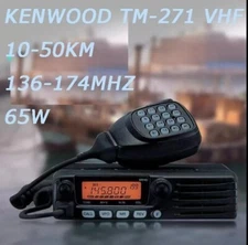 KENWOOD TM-271A 136-174MHz 65W For Mobile Radio VHF FM Transceiver Base Station