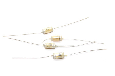 4x Vintage MKT-Kondensator von db, 5600 pF / 1500 V, Booster Capacitor, NOS
