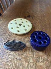 Lot Of 3 Vintage Flower Frogs, spikes, ceramics.