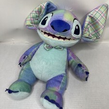 Build A Bear Disney Stitch Limited Edition Tie Dye Plush Stuffed Toy Sound Works