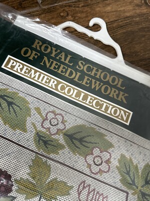 New Royal School of Needlework Embroidery Floral Tapestry Kit 1631T 36cm X 36cm