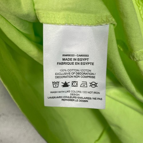 Nike Women's Long-Sleeve T-Shirt - Light Lemon Twist/white XL - Picture 8 of 8