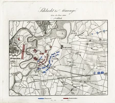 Antique Map-BATTLE OF MARENGO-ITALY-von Rothenburg-1837
