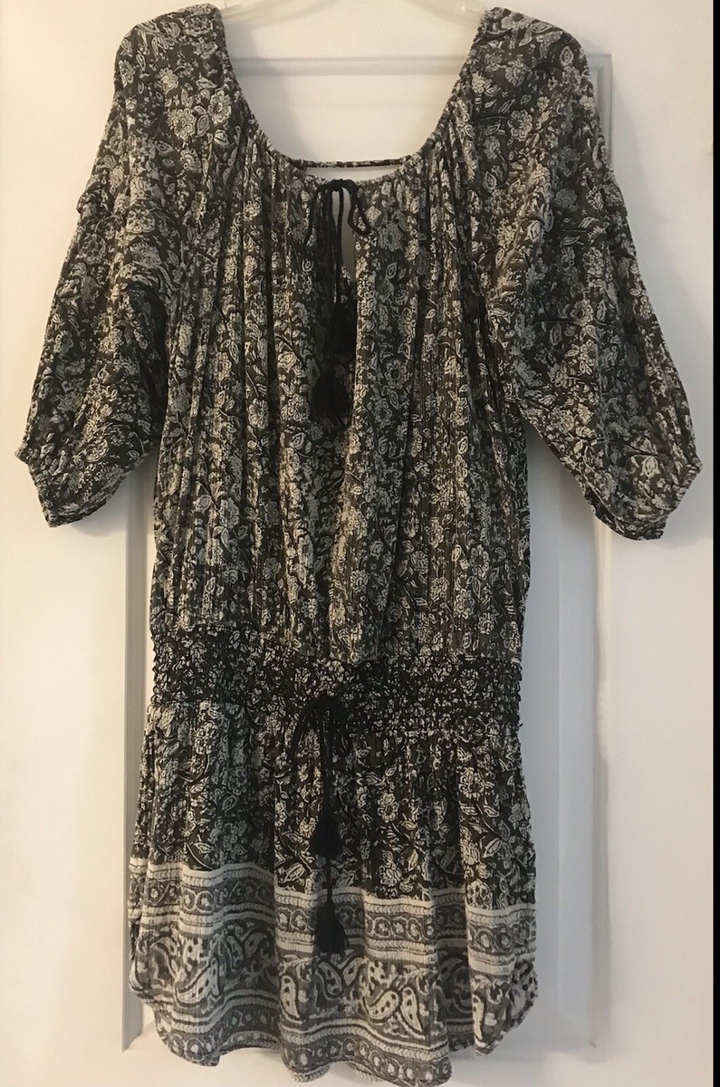 denim supply floral dress Denim & Supply Ralph Lauren Womens New Blue Floral Cut Out Back Dress Sz 6