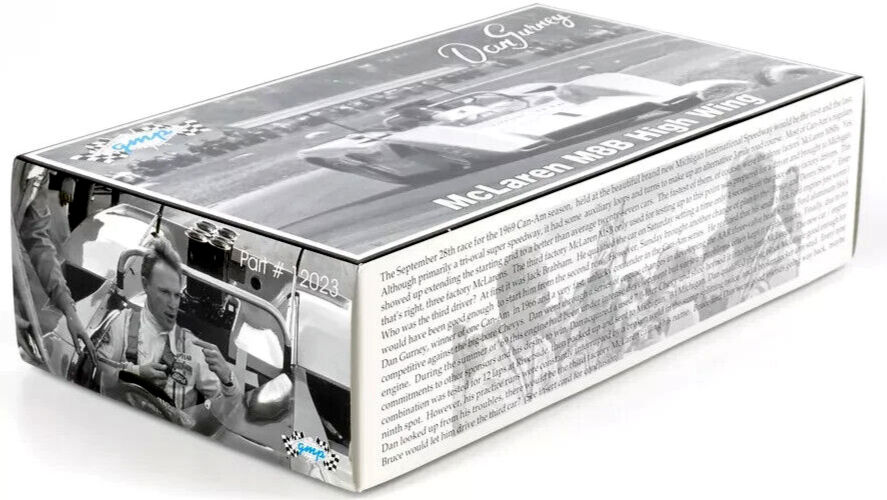GMP 1:18 DAN GURNEY 1970 McLAREN M8B HIGH WING #1 Winner GMP 1:18 DAN GURNEY 1970 McLAREN M8B HIGH WING #1 Winner