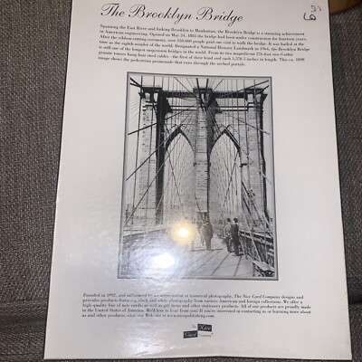The Brooklyn Bridge 1898 500 Pieces Puzzle 18