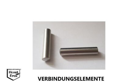 Zylinderstifte DIN 7 A1 EDELSTAHL 1.4305 Ø 1 / 1,5 / 2 / 2,5 / 3 / 4