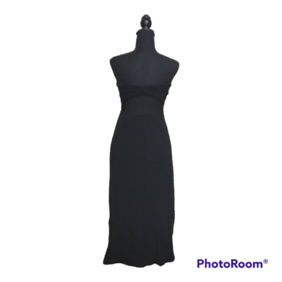 No Boundaries Strapless Open Back Casual Dress