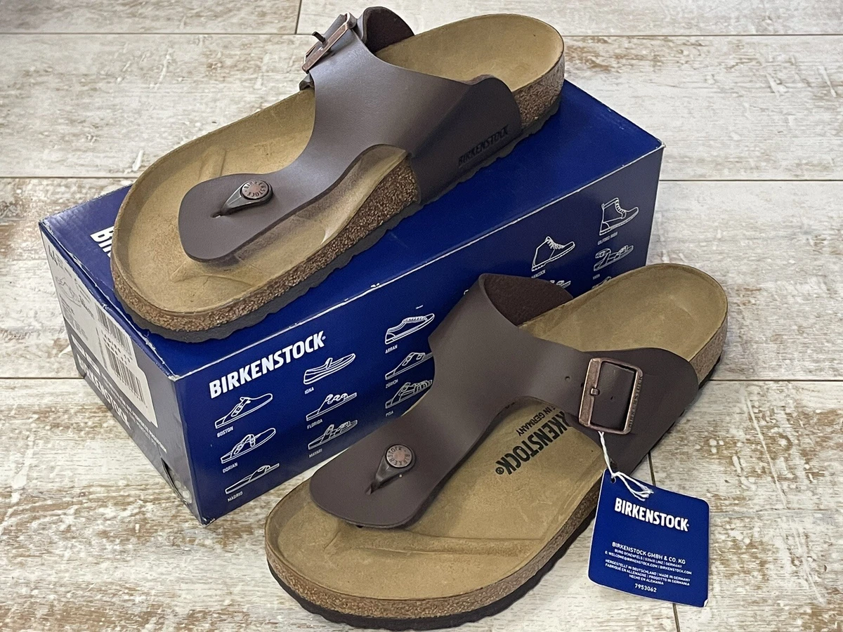 BIRKENSTOCK RAMSES BS BIRKO FLOR UNISEX DARK BROWN SANDALS 0044701