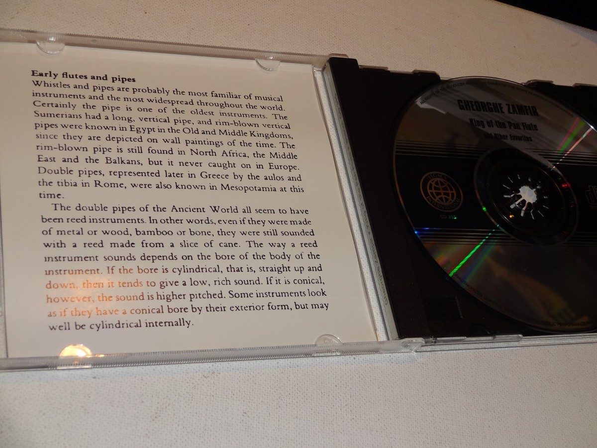 CD Zamfir:Gheorghe Zamfir: King of the Pan Flute & Other
