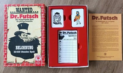 Wanted Dr. Futsch - ASS Spiele Für 2-6 Spieler ab 8 Jahre 2583/2 Detektivspiel