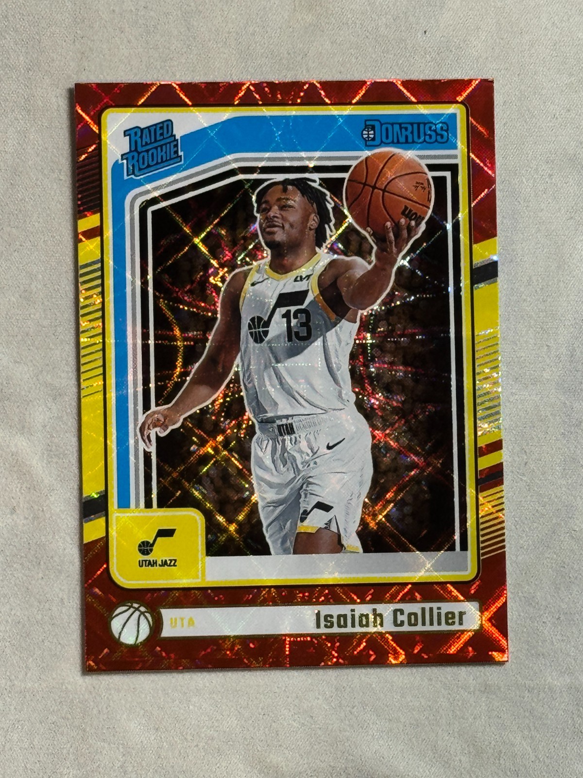2024-25 Panini Donruss International Isaiah Collier Rated Rookie RC #237 Jazz