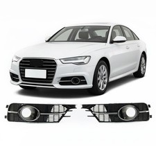 Sport-Nebelscheinwerferabdeckungen glänzendes schwarzes für Audi A6 C7 2014-2018