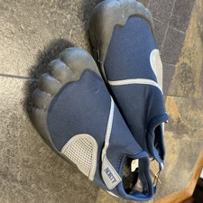 Norty Mens Water Shoes Aqua Socks Surf Pool Beach Swim Slip On - Size 9