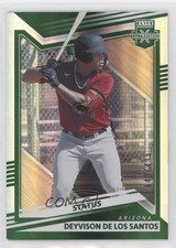 2022 Panini Elite Extra Edition Status Green 40/499 Deyvison De Los Santos 10fq