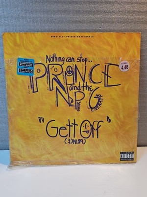 Nothing Can Stop Prince And The NPG Get Off Lp Vinyl Record Album
