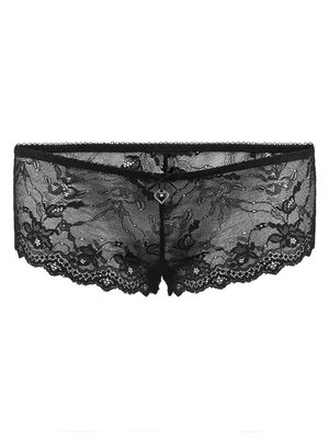 Damen-Boxershorts mit schwarzer Spitze, Bellybutton Maternity