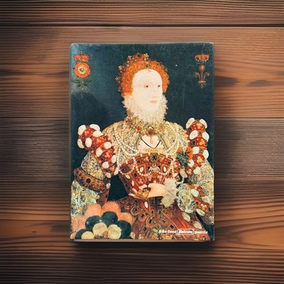 Versiegeltes Vintage Falcon 750-teiliges Puzzle HM Queen Elizabeth die Erste.