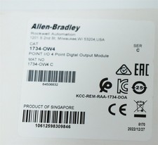 POINT I/O 1 Year Warranty 1PC AB 4 Point Digital Output Module 1734-OW4 Series C