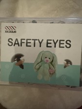 Black Plastic Crochet Safety Eyes