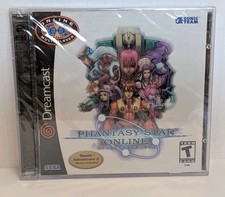 Phantasy Star Online Sega Dreamcast New Factory Sealed Authentic
