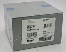 Hoffman Nvent ASE6x6x4NK Steel Screw Cover Pull Box NEMA Junction 6" x 6" x 4"