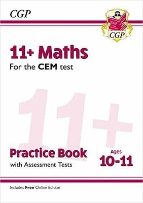 New 11+ CEM Maths Practice Book & - Paperback, by CGP Books - Very Good o
