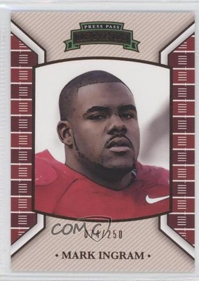 2011 Press Pass Legends Bronze 74/250 Mark Ingram #92 Rookie RC 0a1