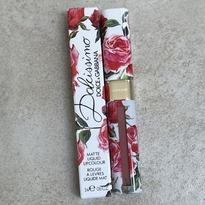 Dolce & Gabbana Dolcissimo Matte Liquid Lipstick #1 Natural   NIB