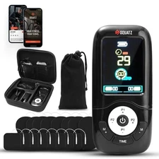 SQUATZ Electronic Massage Stimulator for Pain Relief Therapy, Portable
