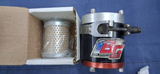 Barry Grant Bg5000 Fuel Filter 12npt Inout With New Filter Element
