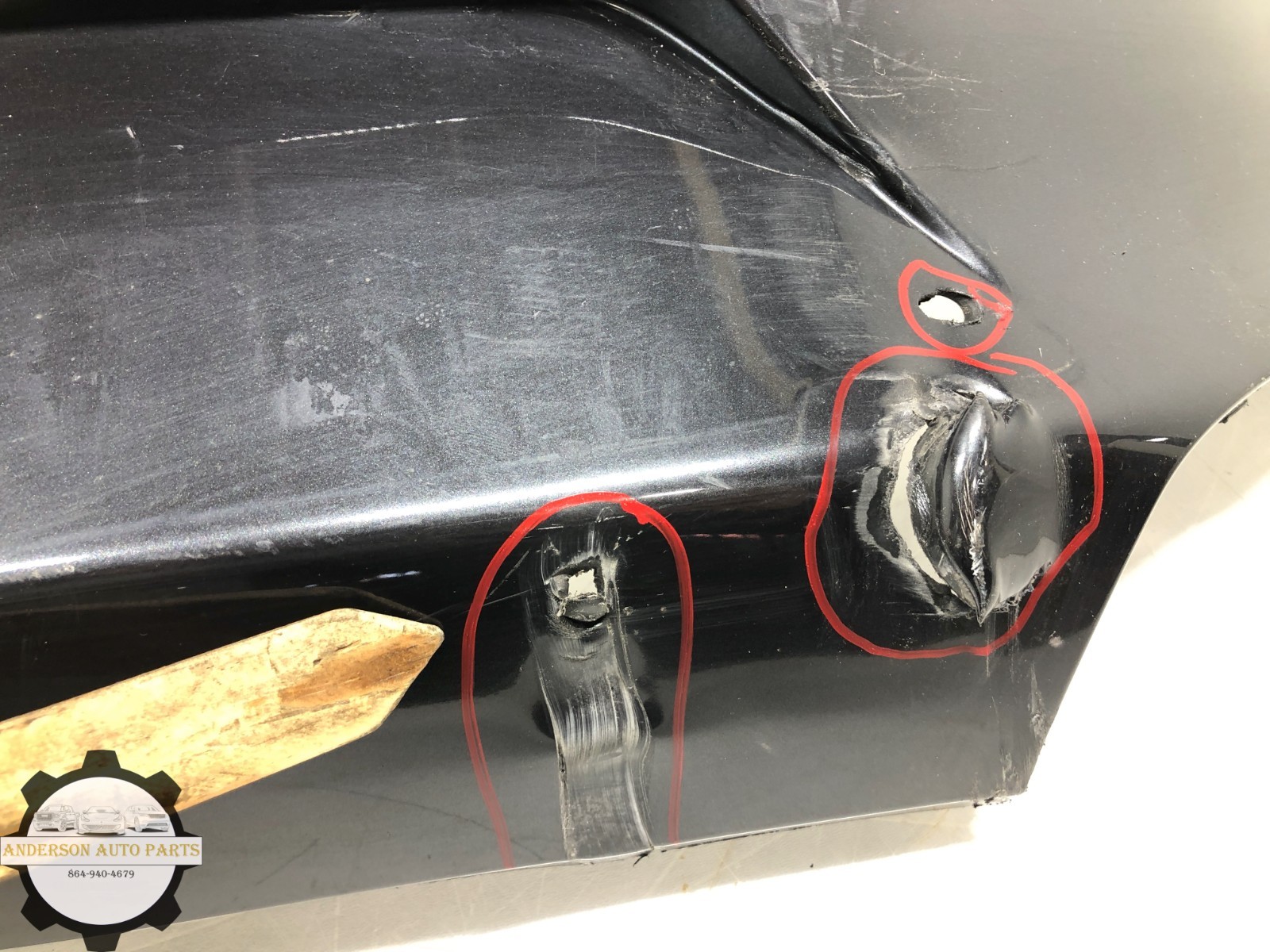2014-2020 BMW i8 I12 REAR BUMPER LOWER COVER PANEL OEM #DAMAGED