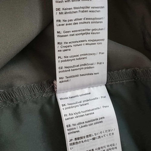 Fjallraven G1000 Men's Hiking Outdoor Pants High Coast Trousers 38x35 Long Gray - Picture 9 of 12