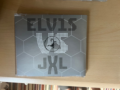 ELVIS PRESLEY vs JXL A LITTLE LESS CONVERSATION CD SINGLE VERY GOOD