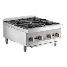 4 Burner Gas Countertop Range / Hot Plate - 88,000 BTU