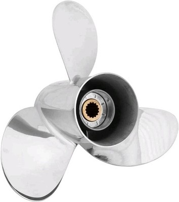 13 3/4 x 17 - M2  Stainless Steel Yamaha RH Standard Propeller. 150-300HP